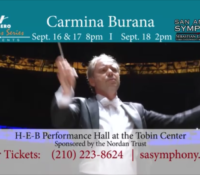 Carmina Burana, Sept. 16-18, 2016
